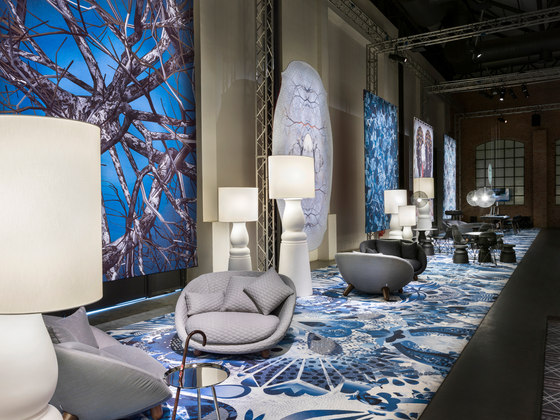Delft Blue | Plate rug | Rugs | moooi carpets