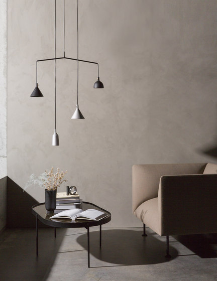 Cast Pendant Lamp | Shape 1 Aluminum | Lámparas de suspensión | Audo Copenhagen