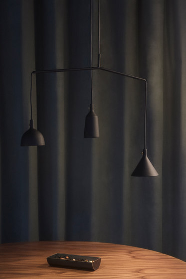 Cast Pendant Lamp | Shape 1 Black | Lampade sospensione | Audo Copenhagen