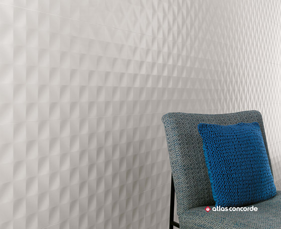 3D Flake White Matt 80 | Wall tiles | Atlas Concorde
