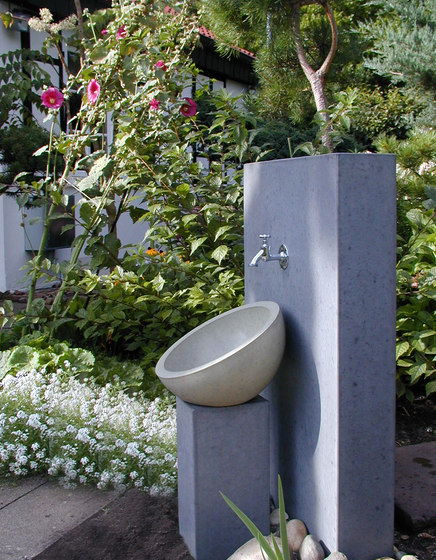 Kaya Garden washbasin | Bebederos | OGGI Beton