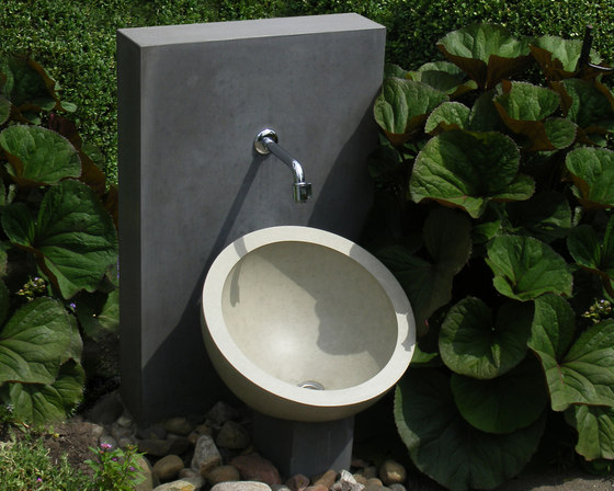Kaya Garden washbasin | Fontanelle | OGGI Beton