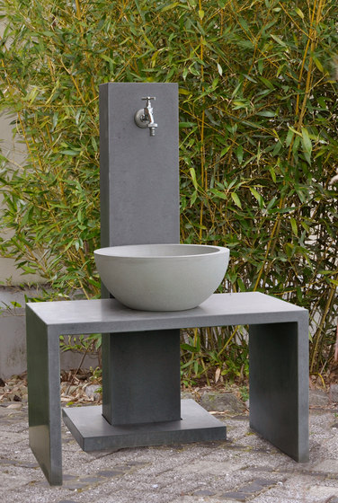Kaya Garden washbasin | Drinking wells | OGGI Beton