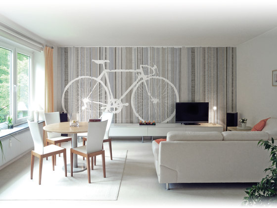 Bicycle Trace | Wall art / Murals | TECNOGRAFICA