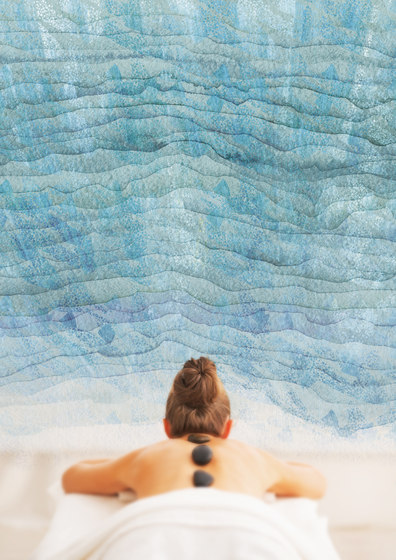 Blue Sand | Wandbilder / Kunst | TECNOGRAFICA