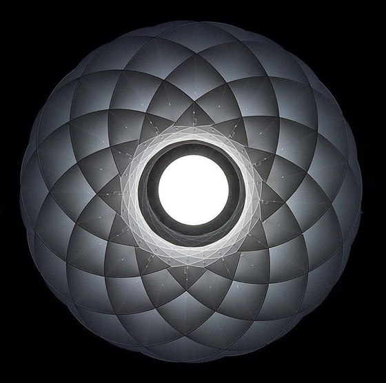 Torus Pendant suspended light in white acrylic | Lámparas de suspensión | DybergLarsen