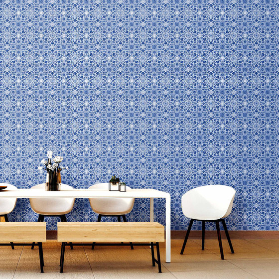Daphne 331 Añil | Wall coverings / wallpapers | Equipo DRT