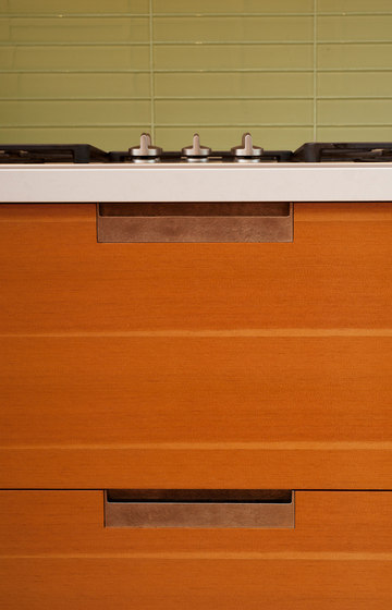Pulls - CK-603 | Cabinet recessed handles | Sun Valley Bronze