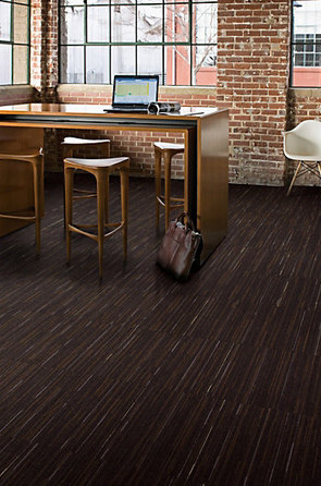 Alliteration Indigo Asparagus | Carpet tiles | Interface USA