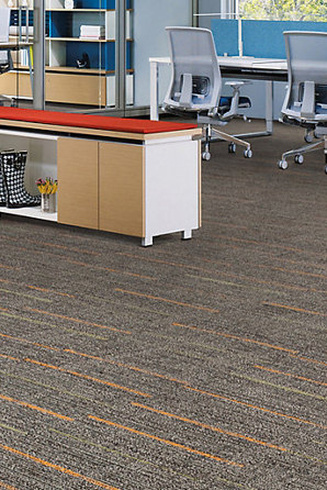 Main Line Cornsilk | Carpet tiles | Interface USA