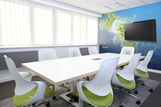 Coza Task Chair - White Shell | Sedie ufficio | Boss Design