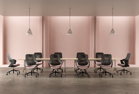 Coza Task Chair - White Shell | Sillas de oficina | Boss Design