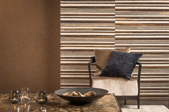 Capiz shells and wood CAP11 | Wall coverings / wallpapers | Omexco