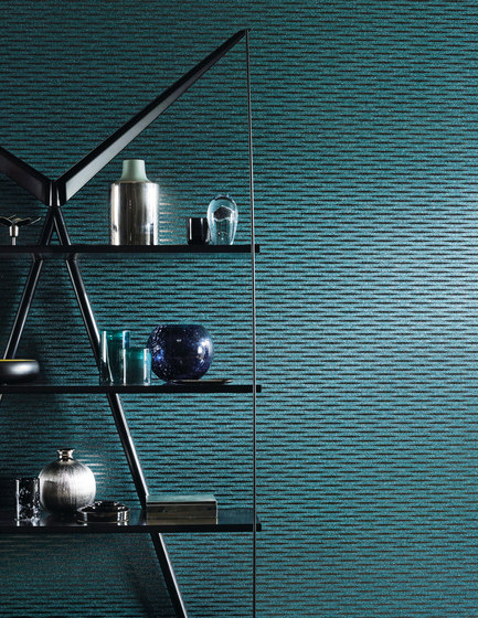 Graphite mica waves GRA2023 | Wall coverings / wallpapers | Omexco