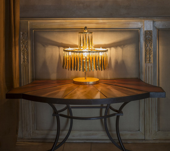 Gilded Cage Floor Lamp | Free-standing lights | Fisher Weisman