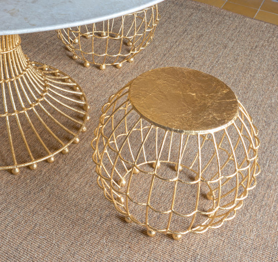 Gilded Cage Medium Occasional Table | Side tables | Fisher Weisman
