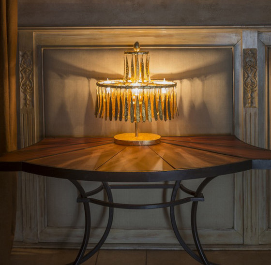 Gilded Cage Medium Occasional Table | Tavolini alti | Fisher Weisman