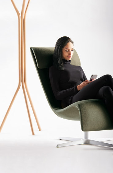 Zones Solo Lounge Chair | Sessel | Teknion