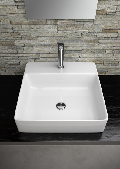 Linea lavabi - Washbasin over counter | Wash basins | Olympia Ceramica