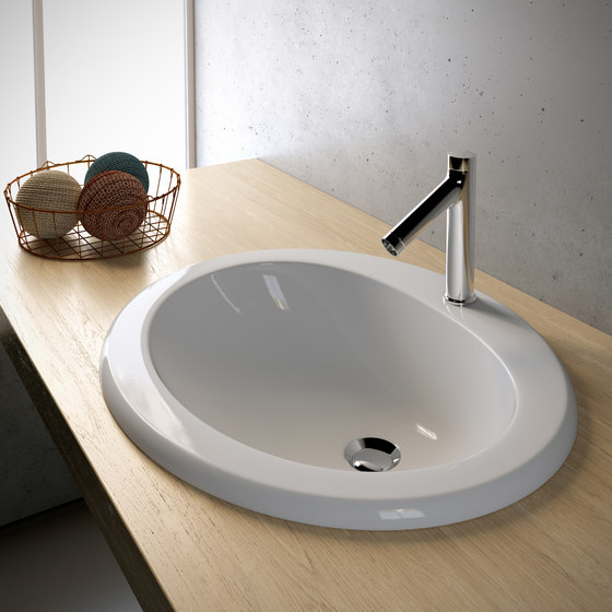 Linea lavabi - Oval upon top wash basin | Lavabos | Olympia Ceramica