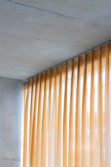 Alumninium Curtain Rail | 412 UNO | Systèmes de fixations plafonds | LEHA