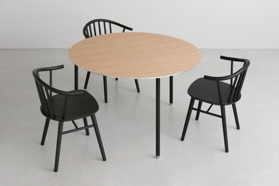TEE | table round | Mesas contract | By interiors inc.