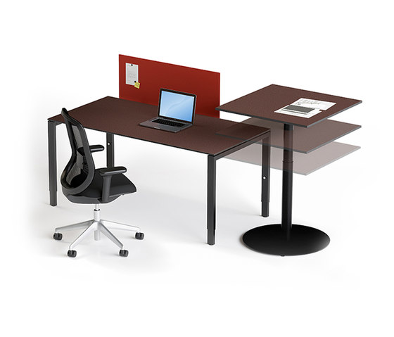 Single column table | Mesas contract | Bigla Office