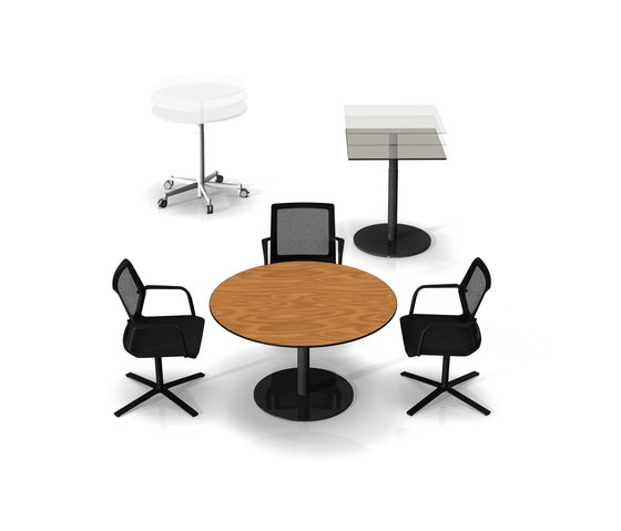 Single column table | Mesas contract | Bigla Office