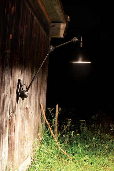 LAMPE GRAS | XL OUTDOOR SEA - N°304 bare black | Lampade outdoor parete | DCW éditions