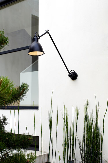LAMPE GRAS | XL OUTDOOR SEA - N°222 black | Lámparas exteriores de pared | DCW éditions