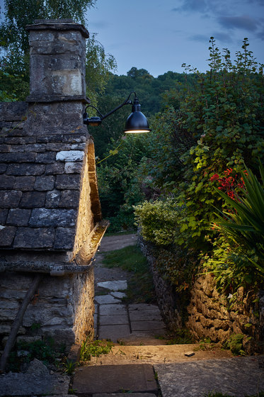 LAMPE GRAS | XL OUTDOOR SEA - N°222 black | Outdoor wall lights | DCW éditions