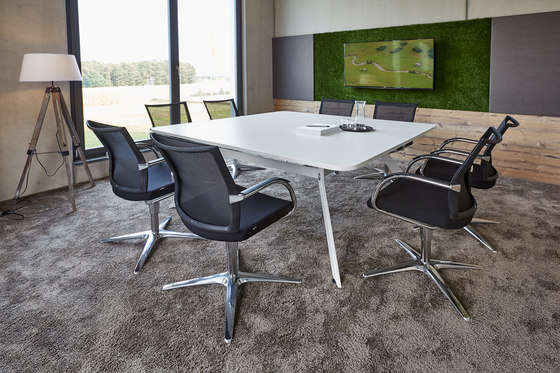 Spider rectangular conference table | Mesas contract | Febrü
