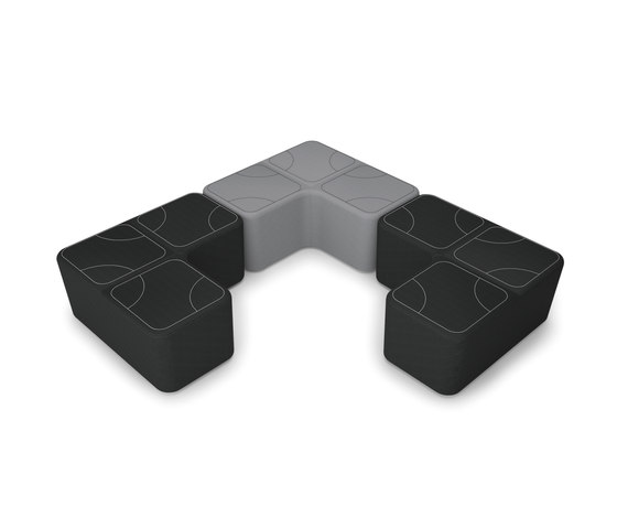 Puzzle 1 seat | Pufs | Luxy