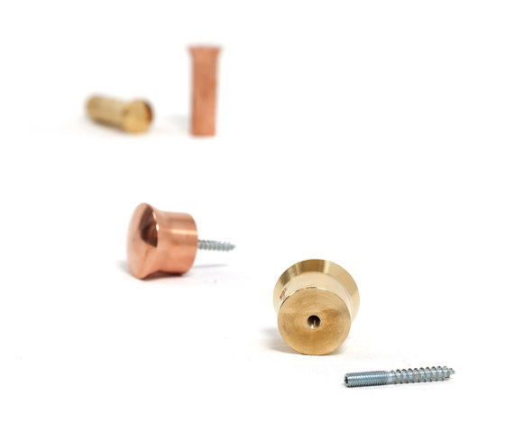 Solid Hook Copper | 240 grams | Towel rails | Vij5