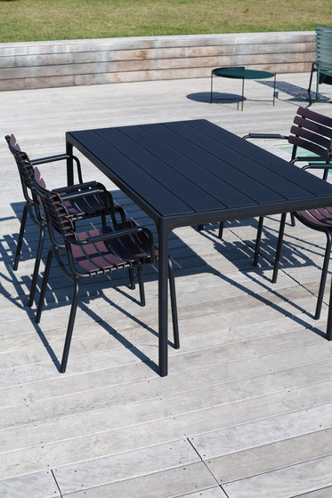 FOUR | Dining table 90x160 Aluminum | Tavoli pranzo | HOUE