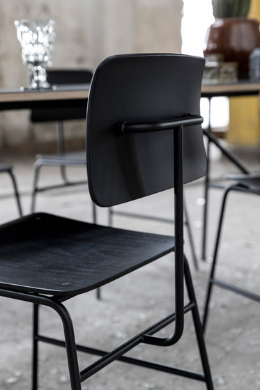 Sincera Chair black cover 031 | Chaises | Bent Hansen