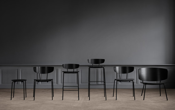 Herman Dining Chair Chrome - White Oak | Chairs | ferm LIVING