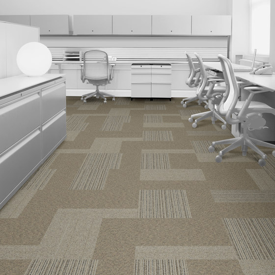 World Woven - ShadowBox Velour Flannel variation 1 | Carpet tiles | Interface USA