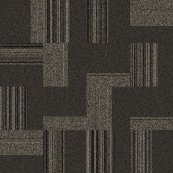 World Woven - ShadowBox Loop Charcoal variation 1 | Teppichfliesen | Interface USA
