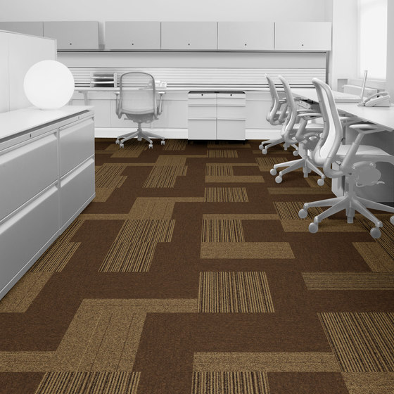 World Woven - ShadowBox Loop Natural variation 1 | Carpet tiles | Interface USA