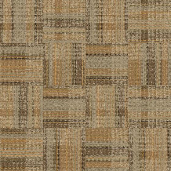 World Woven - Summerhouse Brights Paprika/Natural variation 1 | Carpet tiles | Interface USA