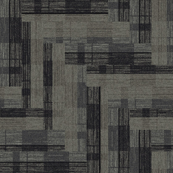 World Woven - Summerhouse Shades Charcoal variation 1 | Carpet tiles | Interface USA