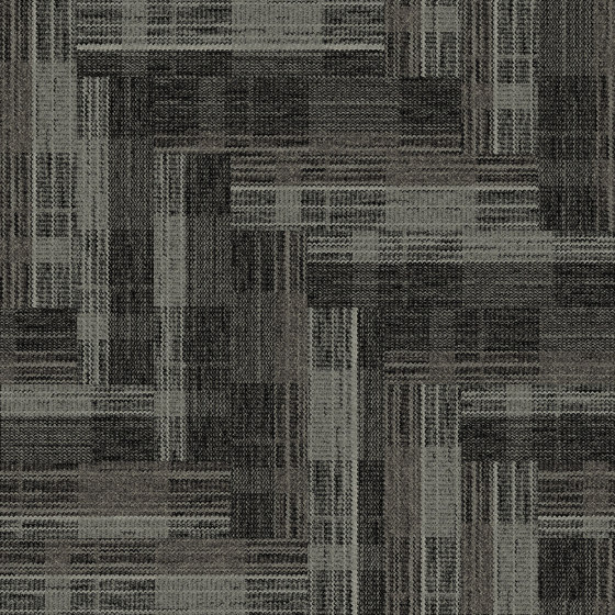 World Woven - Summerhouse Shades Black variation 2 | Carpet tiles | Interface USA