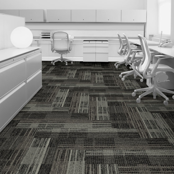 World Woven - Summerhouse Shades Linen variation 6 | Carpet tiles | Interface USA