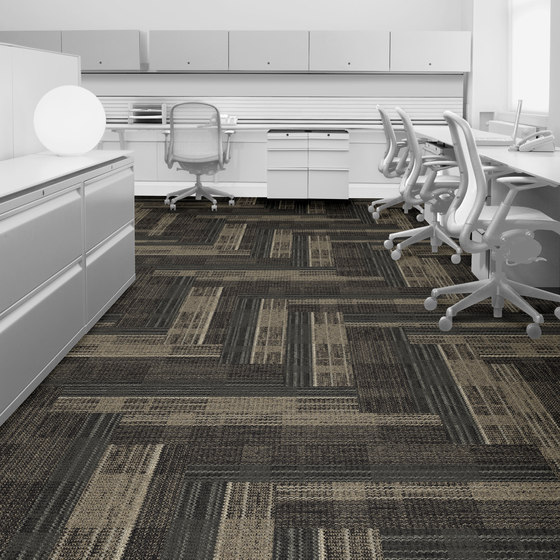 World Woven - Summerhouse Shades Brown variation 5 | Carpet tiles | Interface USA
