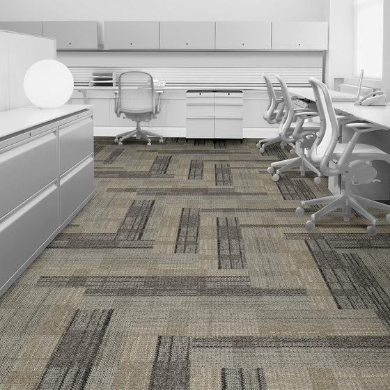 World Woven - Summerhouse Shades Brown variation 6 | Carpet tiles | Interface USA