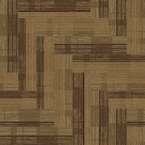 World Woven - Summerhouse Shades Brown variation 7 | Teppichfliesen | Interface USA
