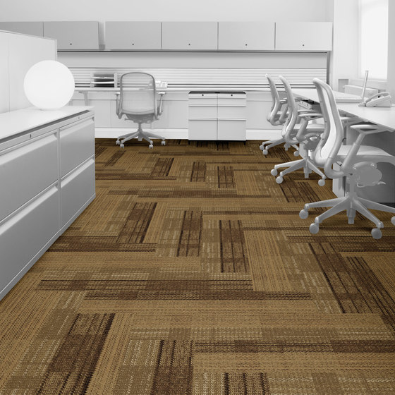 World Woven - Summerhouse Shades Linen variation 3 | Carpet tiles | Interface USA