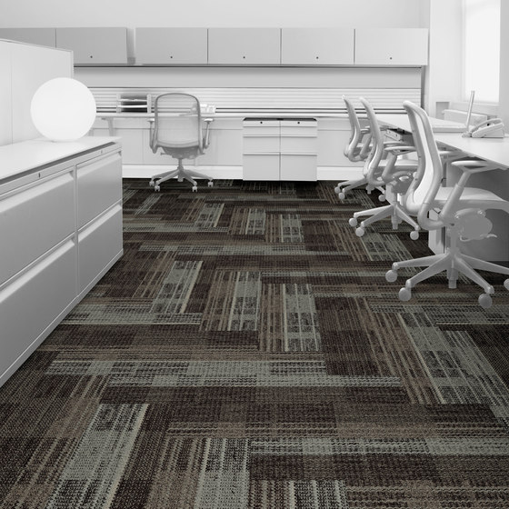 World Woven - Summerhouse Shades Flannel variation 6 | Carpet tiles | Interface USA