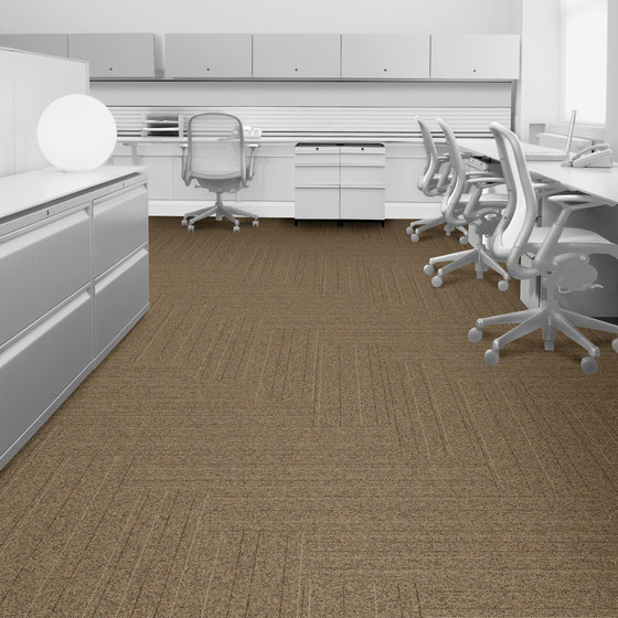 World Woven - WW860 Tweed Charcoal variation 3 | Carpet tiles | Interface USA